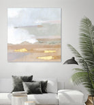 Abstract Coastland I by Victoria Borges on GIANT ART - gold landscapes & seascapes abstract