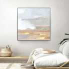 Abstract Coastland I by Victoria Borges on GIANT ART - gold landscapes & seascapes abstract