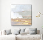 Abstract Coastland I by Victoria Borges on GIANT ART - gold landscapes & seascapes abstract
