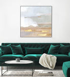 Abstract Coastland I by Victoria Borges on GIANT ART - gold landscapes & seascapes abstract