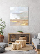 Abstract Coastland I by Victoria Borges on GIANT ART - gold landscapes & seascapes abstract