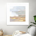 Abstract Coastland I by Victoria Borges on GIANT ART - gold landscapes & seascapes abstract
