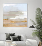 Abstract Coastland II by Victoria Borges on GIANT ART - gold landscapes & seascapes abstract