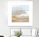 Abstract Coastland II by Victoria Borges on GIANT ART - gold landscapes & seascapes abstract
