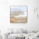 Abstract Coastland II by Victoria Borges on GIANT ART - gold landscapes & seascapes abstract