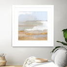 Abstract Coastland II by Victoria Borges on GIANT ART - gold landscapes & seascapes abstract