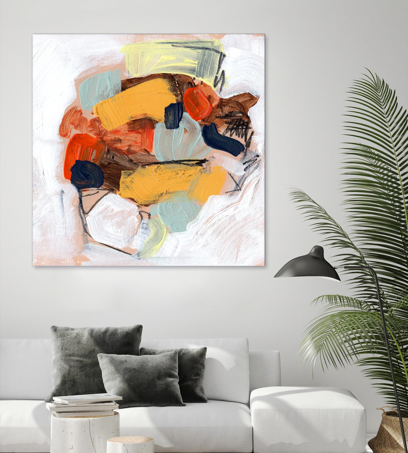 Lunchbox I by Jennifer Parker on GIANT ART - red abstract abstract