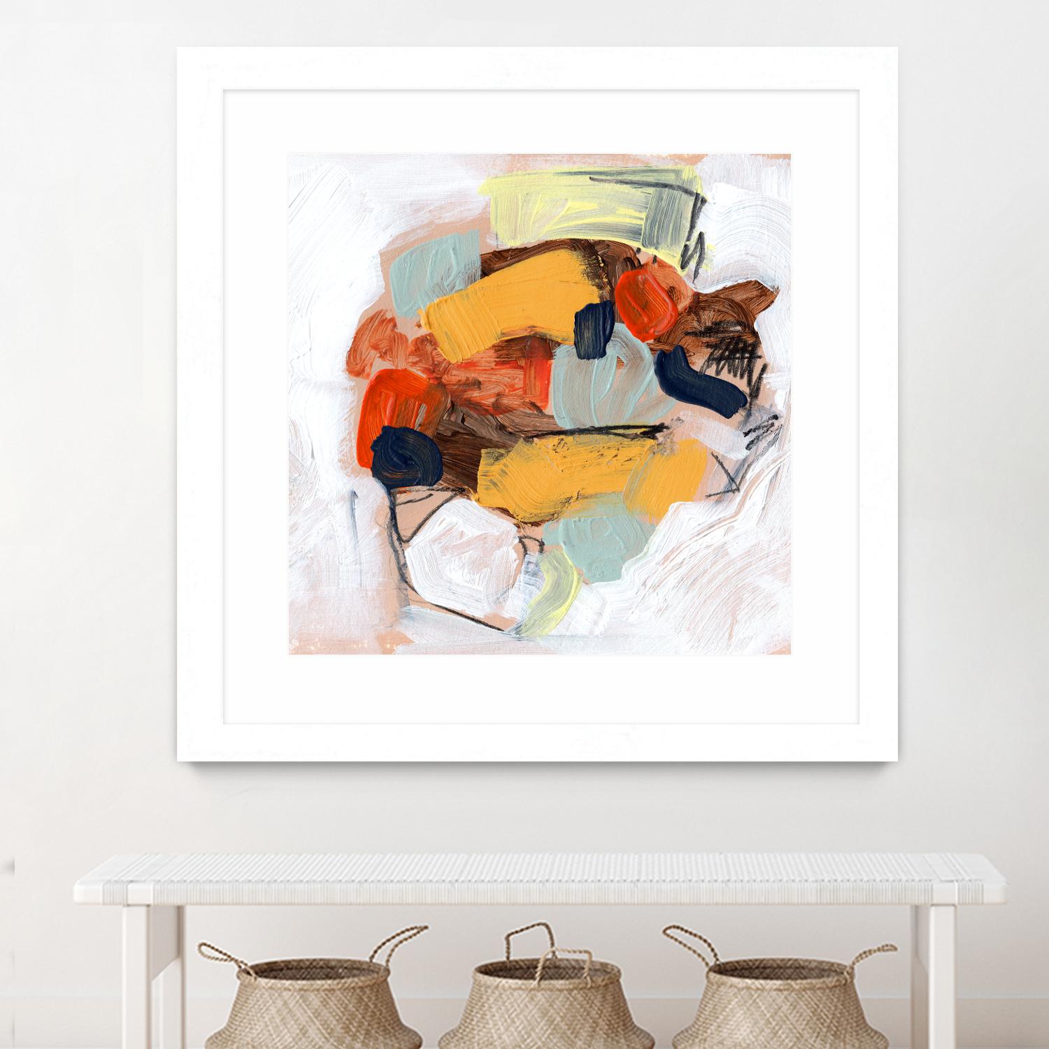 Lunchbox I by Jennifer Parker on GIANT ART - red abstract abstract