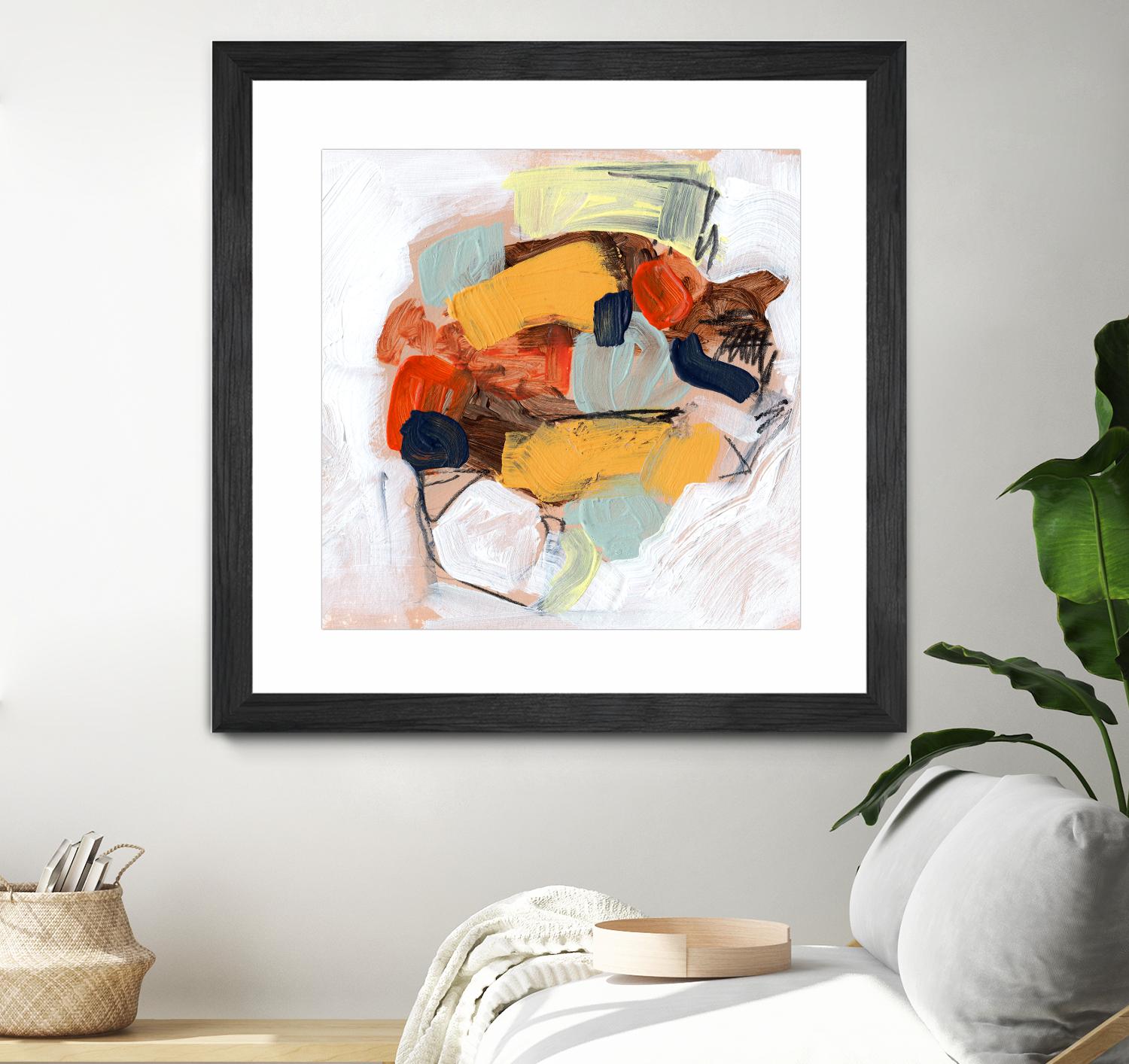 Lunchbox I by Jennifer Parker on GIANT ART - red abstract abstract