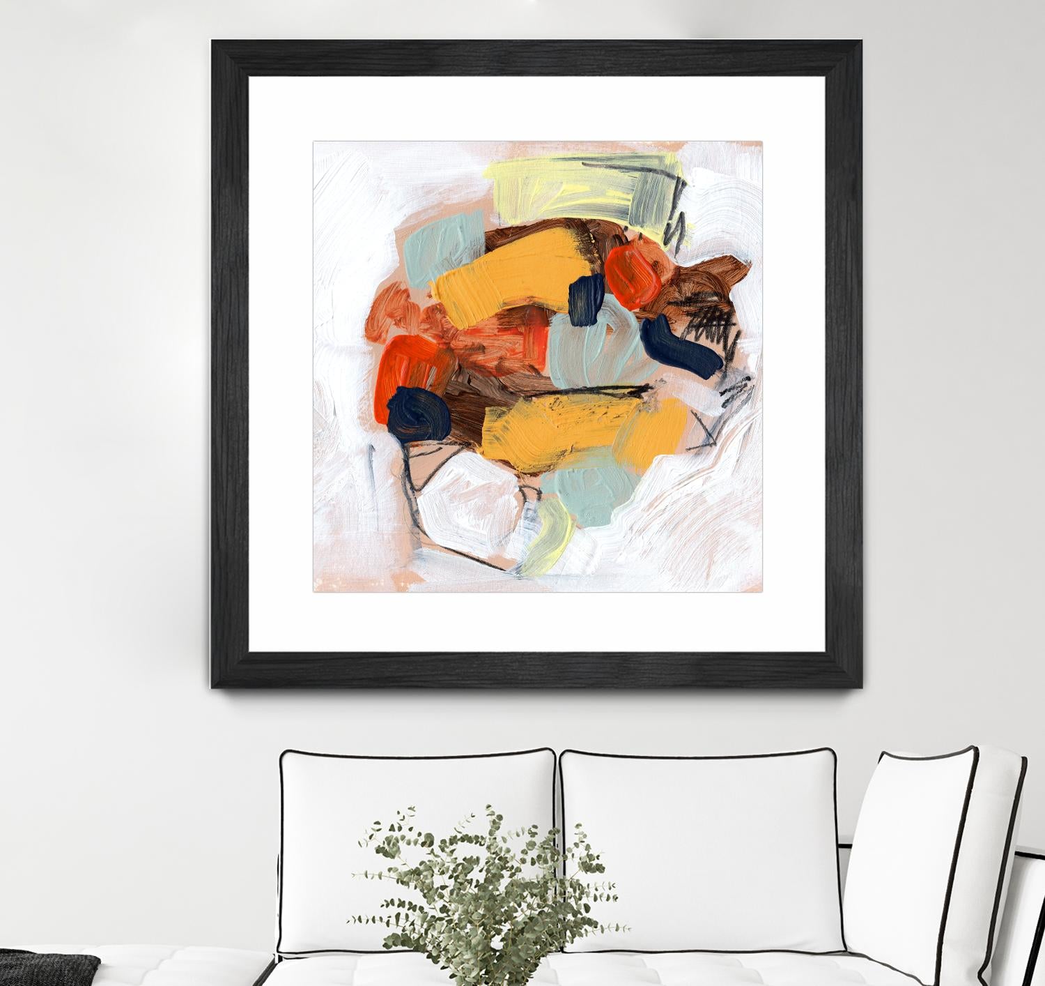 Lunchbox I by Jennifer Parker on GIANT ART - red abstract abstract