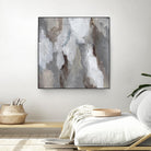 Cloudy Shapes I by Jennifer Parker on GIANT ART - beige abstract