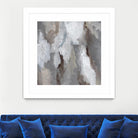 Cloudy Shapes I by Jennifer Parker on GIANT ART - beige abstract