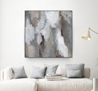 Cloudy Shapes I by Jennifer Parker on GIANT ART - beige abstract