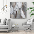 Cloudy Shapes I by Jennifer Parker on GIANT ART - beige abstract