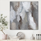 Cloudy Shapes I by Jennifer Parker on GIANT ART - beige abstract