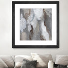 Cloudy Shapes I by Jennifer Parker on GIANT ART - beige abstract