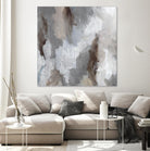 Cloudy Shapes II by Jennifer Parker on GIANT ART - white abstract abstract