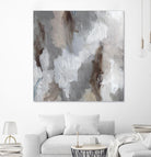 Cloudy Shapes II by Jennifer Parker on GIANT ART - white abstract abstract