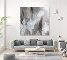 Cloudy Shapes II by Jennifer Parker on GIANT ART - white abstract abstract