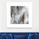 Cloudy Shapes II by Jennifer Parker on GIANT ART - white abstract abstract