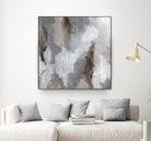 Cloudy Shapes II by Jennifer Parker on GIANT ART - white abstract abstract