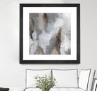 Cloudy Shapes II by Jennifer Parker on GIANT ART - white abstract abstract