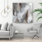 Cloudy Shapes II by Jennifer Parker on GIANT ART - white abstract abstract