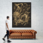 Velocity by Lori Arbel on GIANT ART - gold abstract abstract