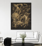 Velocity by Lori Arbel on GIANT ART - gold abstract abstract