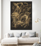 Velocity by Lori Arbel on GIANT ART - gold abstract abstract