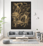 Velocity by Lori Arbel on GIANT ART - gold abstract abstract