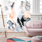 Blush Flame I by Ethan Harper on GIANT ART - white abstract
