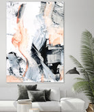 Blush Flame I by Ethan Harper on GIANT ART - white abstract
