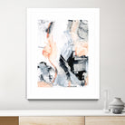 Blush Flame I by Ethan Harper on GIANT ART - white abstract