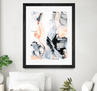 Blush Flame I by Ethan Harper on GIANT ART - white abstract