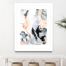 Blush Flame I by Ethan Harper on GIANT ART - white abstract