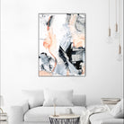 Blush Flame I by Ethan Harper on GIANT ART - white abstract