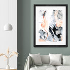 Blush Flame I by Ethan Harper on GIANT ART - white abstract