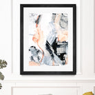 Blush Flame I by Ethan Harper on GIANT ART - white abstract