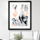 Blush Flame I by Ethan Harper on GIANT ART - white abstract
