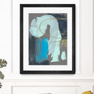 Swivel I by Jennifer Goldberger on GIANT ART - gold abstract abstract