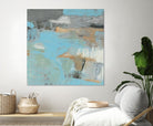 Printed Thither III by Sue Jachimiec on GIANT ART - beige abstract