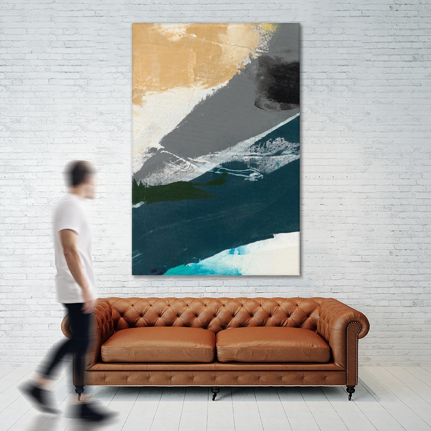 Obscure Abstract IV by Sisa Jasper on GIANT ART - gold abstract abstract