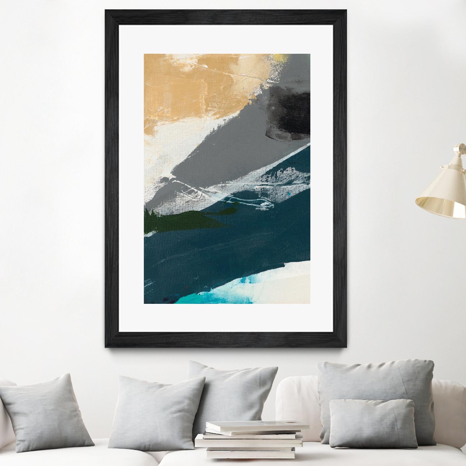 Obscure Abstract IV by Sisa Jasper on GIANT ART - gold abstract abstract