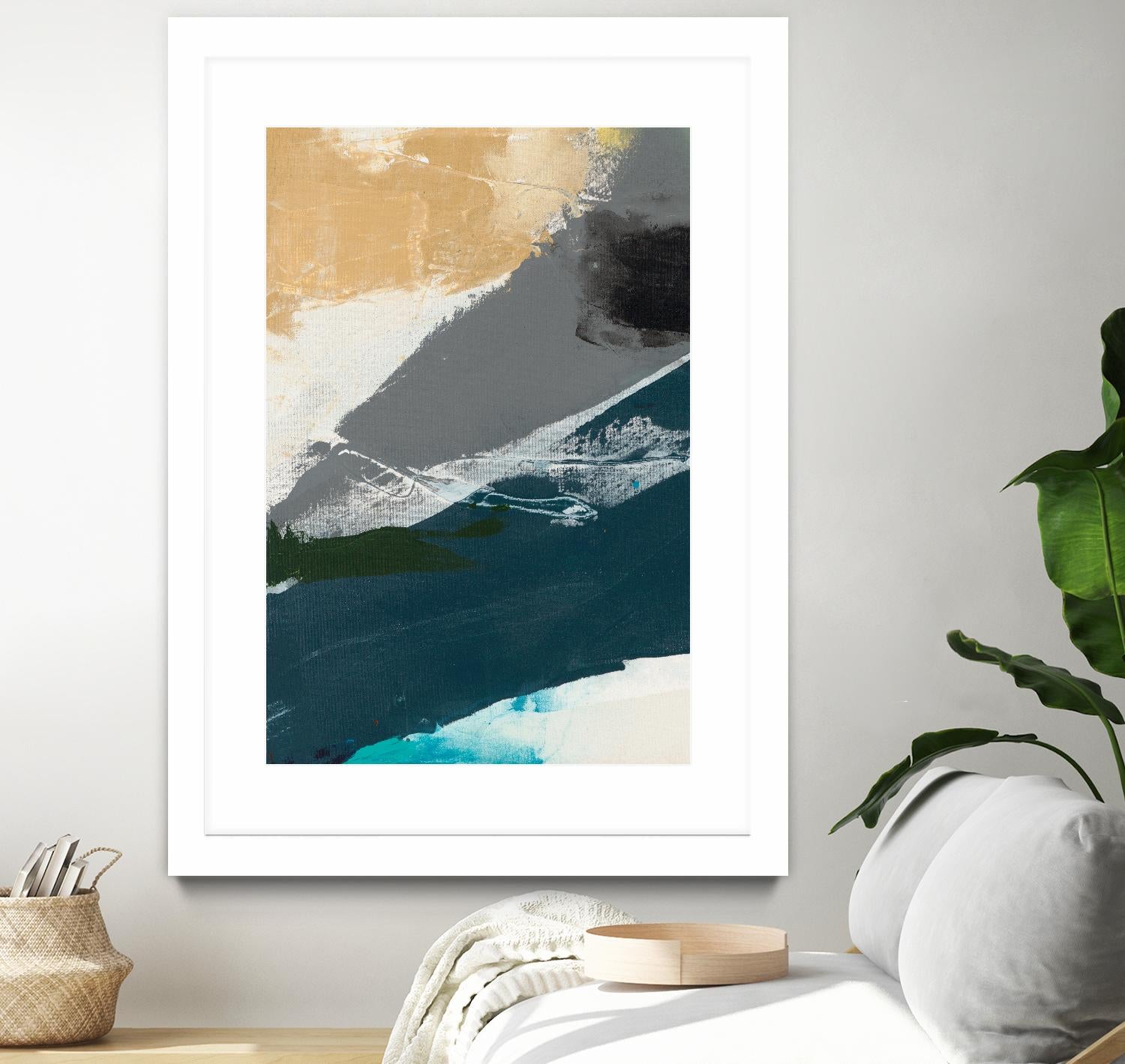 Obscure Abstract IV by Sisa Jasper on GIANT ART - gold abstract abstract