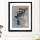 Playful Marks II by Jennifer Goldberger on GIANT ART - orange abstract abstract