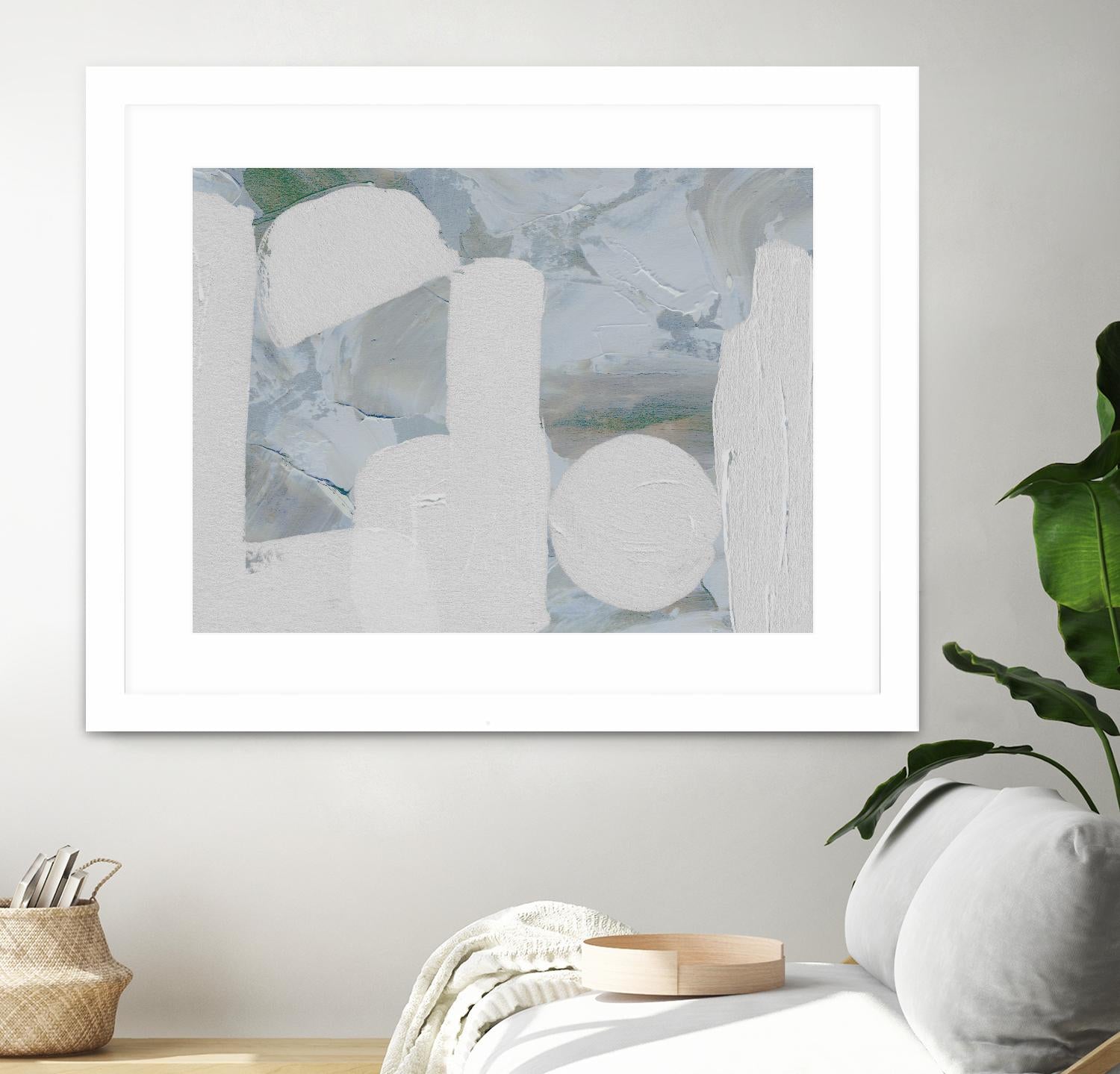 Saltwater Tide III by Melissa Wang on GIANT ART - green abstract abstract