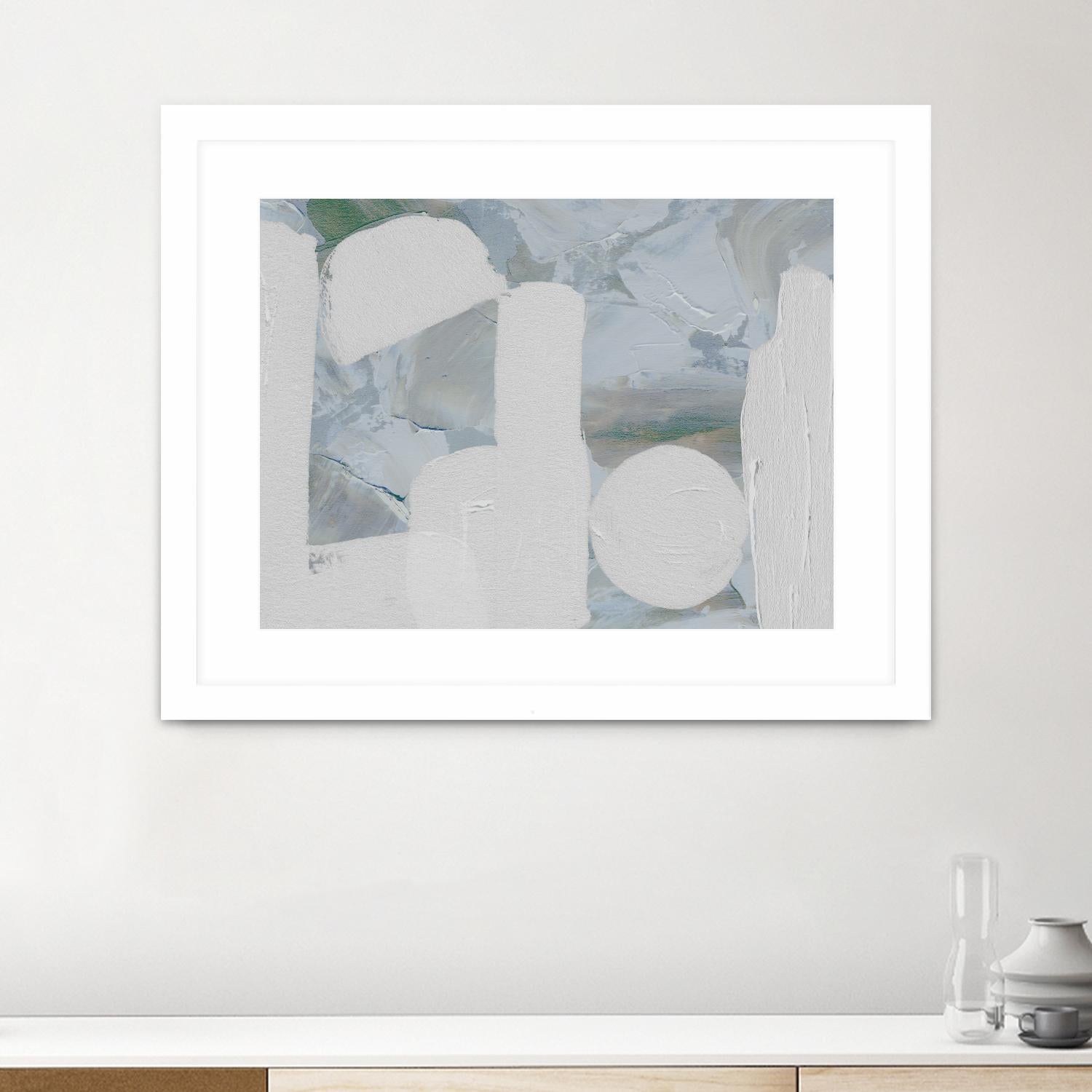 Saltwater Tide III by Melissa Wang on GIANT ART - green abstract abstract