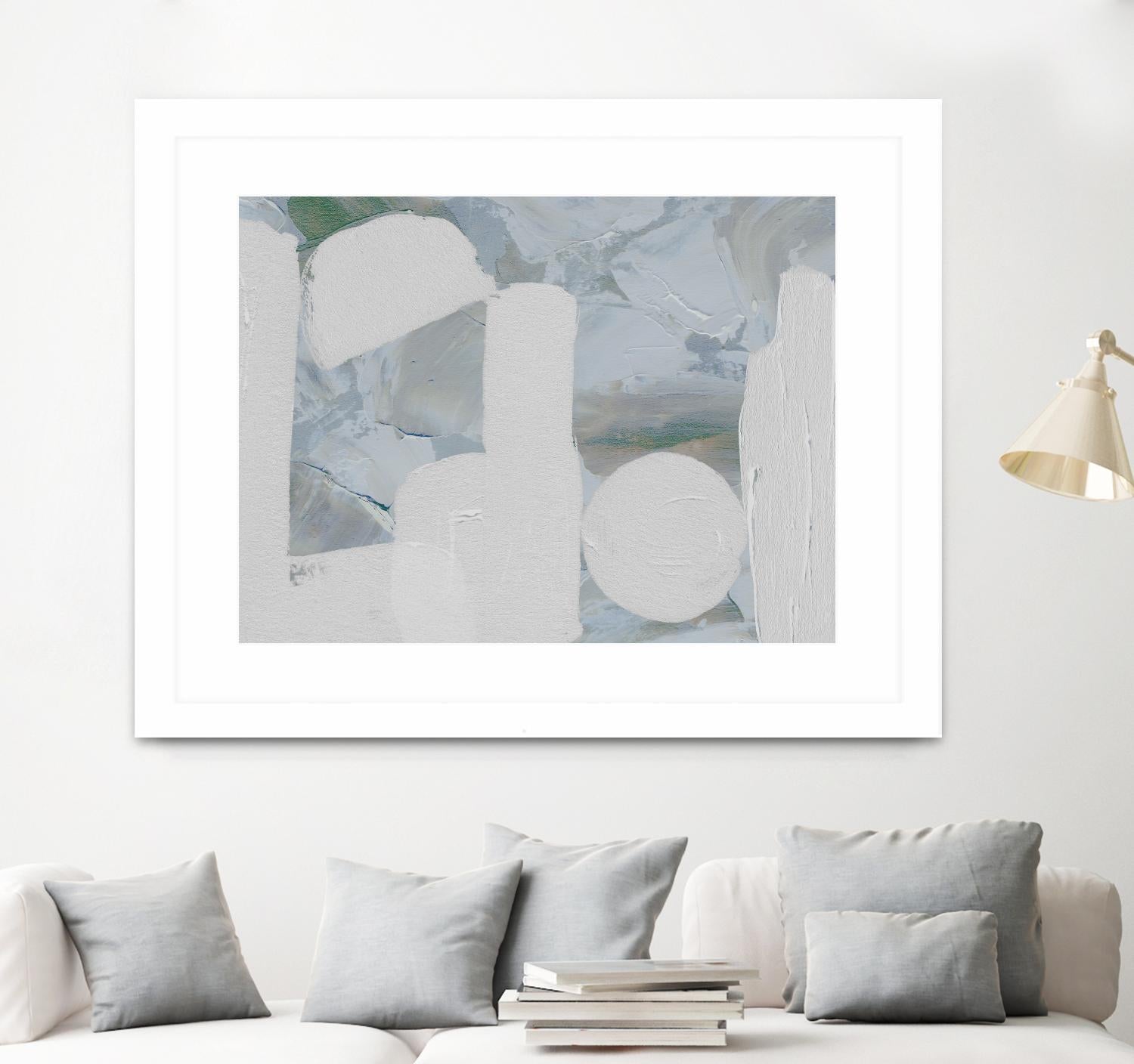 Saltwater Tide III by Melissa Wang on GIANT ART - green abstract abstract