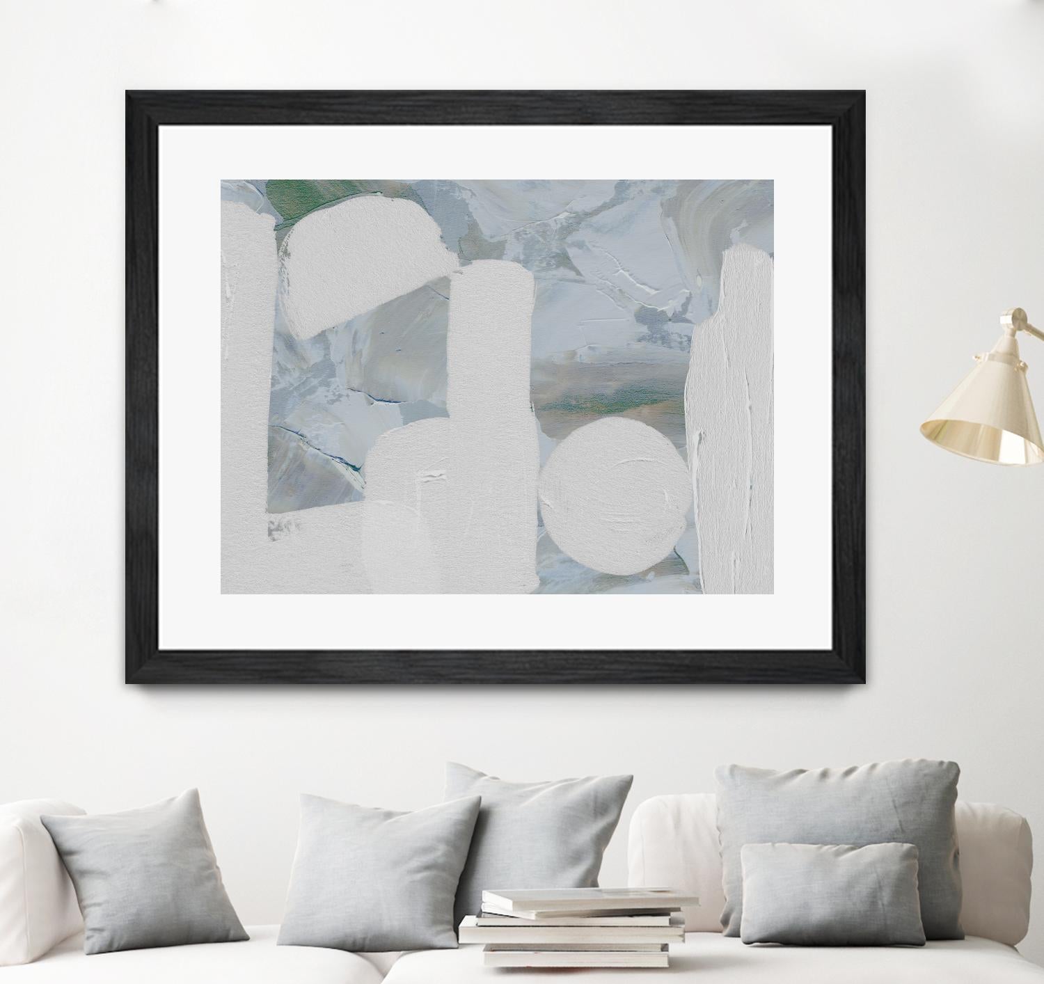 Saltwater Tide III by Melissa Wang on GIANT ART - green abstract abstract